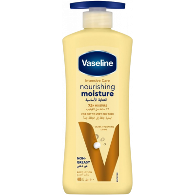 VASELINE ® INTENSIVE CARE™ ESSENTIAL HEALING — NOURISHING MOISTURE BODY LOTION 400 ML